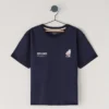 T-Shirt mit Rückenaufdruck in lockerer Passform