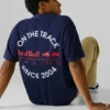 T-Shirt mit Rückenaufdruck in lockerer Passform