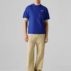 T-Shirt mit Rückenaufdruck in lockerer Passform