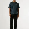 T-Shirt mit Rückenaufdruck in lockerer Passform