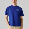 T-Shirt mit Rückenaufdruck in lockerer Passform