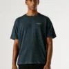 T-Shirt mit Rückenaufdruck in lockerer Passform