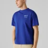 T-Shirt mit Rückenaufdruck in lockerer Passform