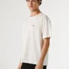 T-Shirt mit Rückenaufdruck in lockerer Passform