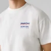 T-Shirt mit Rückenaufdruck in lockerer Passform