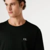 T-Shirt mit Rückenaufdruck in lockerer Passform