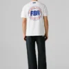 T-Shirt mit Rückenaufdruck in lockerer Passform
