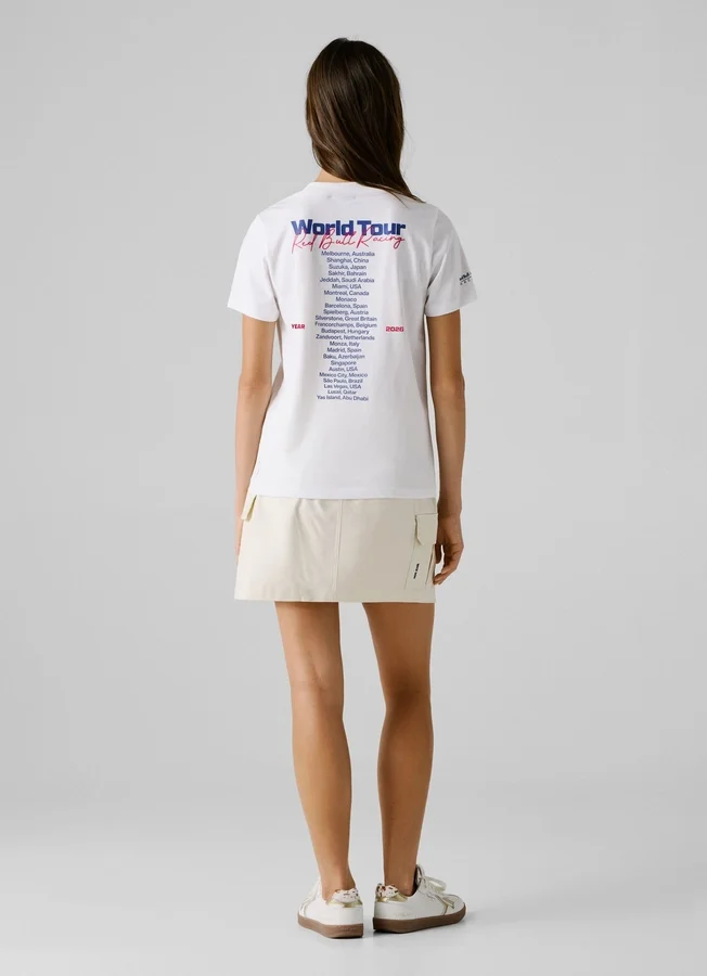 T-Shirt mit Rückenaufdruck in lockerer Passform T-Shirt mit Rückenaufdruck in lockerer Passform