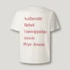 T-Shirt mit Rückenaufdruck in lockerer Passform