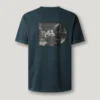 T-Shirt mit Rückenaufdruck in lockerer Passform