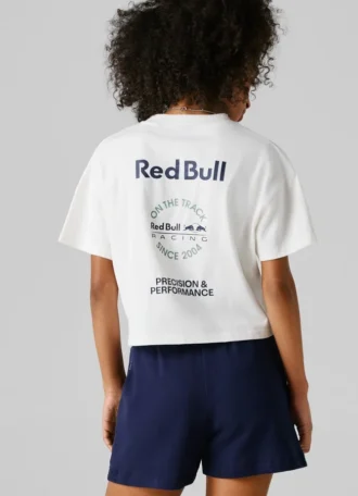 T-Shirt mit Rückenaufdruck und lockerer Passform