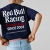 T-Shirt mit Rückenaufdruck und lockerer Passform