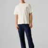 T-Shirt mit Rückenaufdruck und lockerer Passform