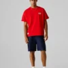 T-Shirt mit Rückenaufdruck und lockerer Passform
