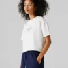 T-Shirt mit Rückenaufdruck und lockerer Passform