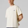 T-Shirt mit Rückenaufdruck und lockerer Passform