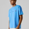 T-Shirt mit Rückenaufdruck und lockerer Passform