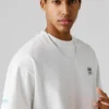 T-Shirt mit Rückenaufdruck und lockerer Passform T-Shirt mit Rückenaufdruck und lockerer Passform