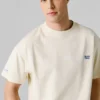 T-Shirt mit Rückenaufdruck und lockerer Passform