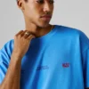 T-Shirt mit Rückenaufdruck und lockerer Passform