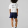T-Shirt mit Rückenaufdruck und lockerer Passform
