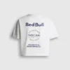 T-Shirt mit Rückenaufdruck und lockerer Passform