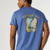 T-Shirt mit Regular Fit und Rückenaufdruck