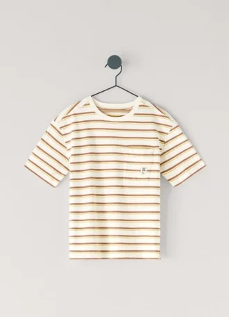 T-Shirt mit Streifenmuster in lockerer Passform