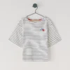 T-Shirt mit Streifenmuster in lockerer Passform