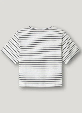 T-Shirt mit Streifenmuster in lockerer Passform