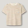 T-Shirt mit Streifenmuster in lockerer Passform
