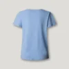 T-Shirt mit V-Ausschnitt und gesticktem Logo
