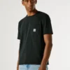 T-Shirt mit Vordertasche in Regular Fit