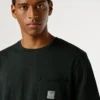 T-Shirt mit Vordertasche in Regular Fit