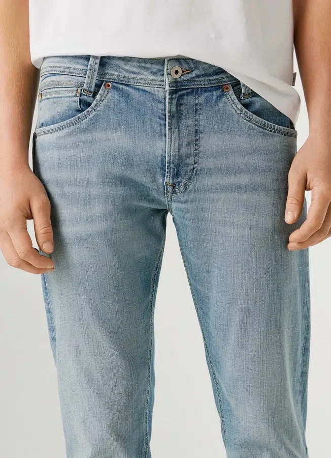 Taper-Fit-Jeans mit mittlerer Leibhöhe – Spike Taper-Fit-Jeans mit mittlerer Leibhöhe – Spike