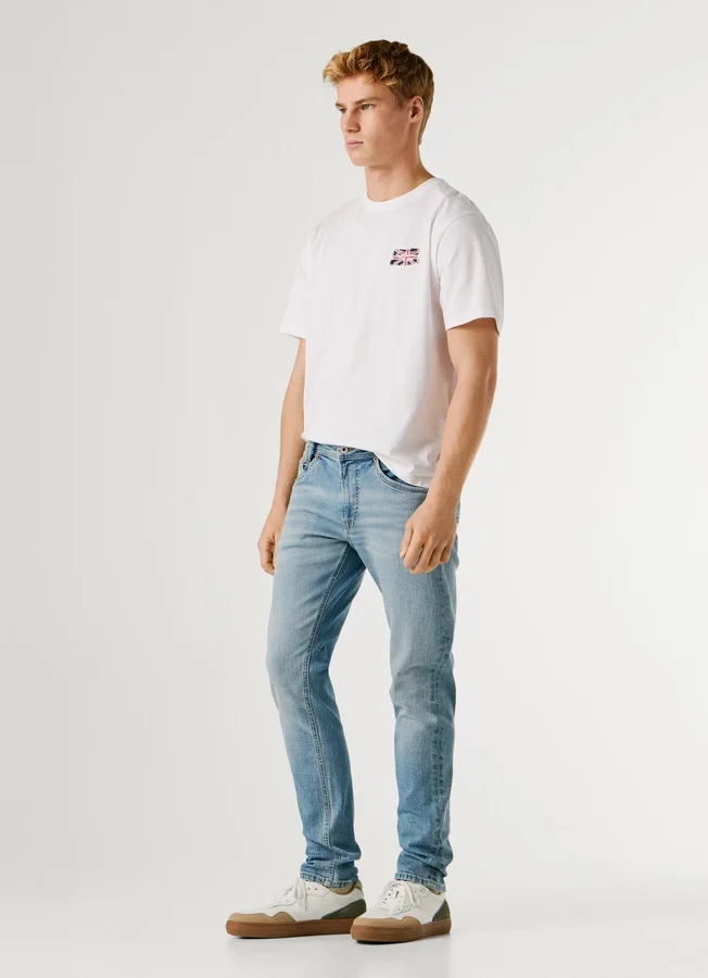Taper-Fit-Jeans mit mittlerer Leibhöhe – Spike Taper-Fit-Jeans mit mittlerer Leibhöhe – Spike