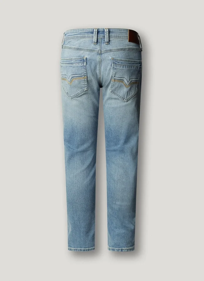 Taper-Fit-Jeans mit mittlerer Leibhöhe – Spike Taper-Fit-Jeans mit mittlerer Leibhöhe – Spike