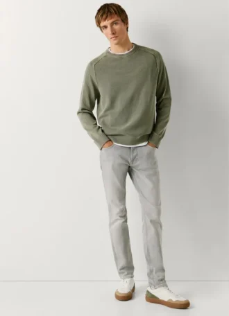 Taper-Fit-Jeans mit mittlerer Leibhöhe – Stanley