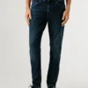 Taper-Fit-Jeans mit mittlerer Leibhöhe – Stanley