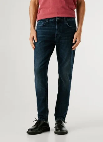 Taper-Fit-Jeans mit mittlerer Leibhöhe – Stanley