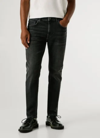 Taper-Fit-Jeans mit mittlerer Leibhöhe – Stanley