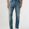 Taper-Fit-Jeans mit mittlerer Leibhöhe – Stanley
