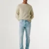 Taper-Fit-Jeans mit mittlerer Leibhöhe – Stanley