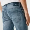 Taper-Fit-Jeans mit mittlerer Leibhöhe – Stanley