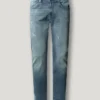 Taper-Fit-Jeans mit mittlerer Leibhöhe – Stanley