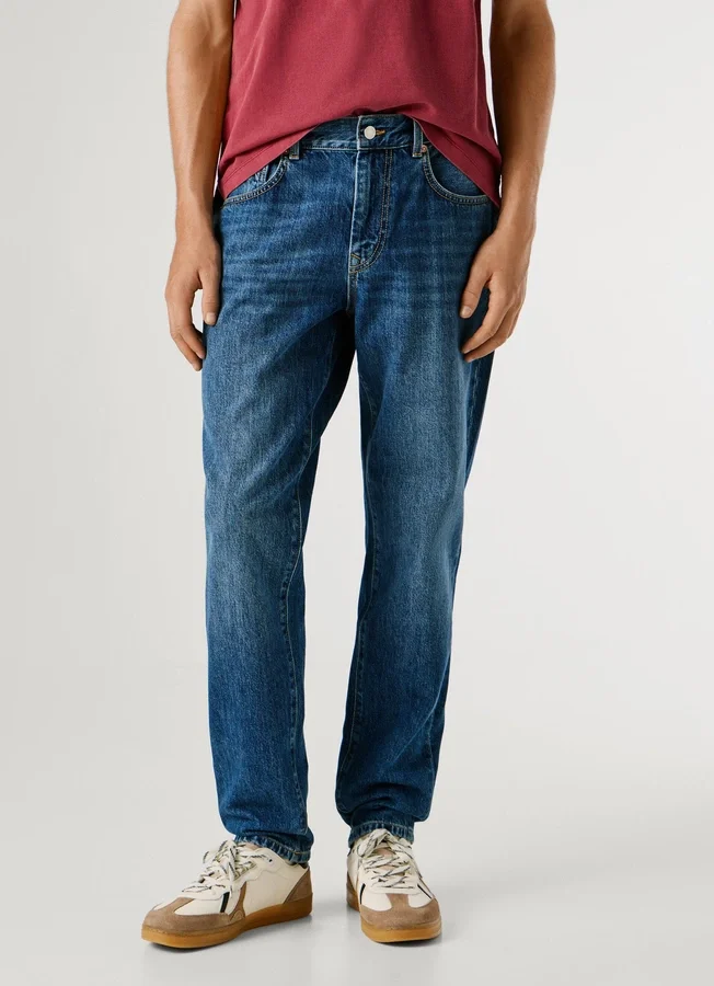 Taper Fit Low-Rise Jeans – Camden Taper Fit Low-Rise Jeans – Camden