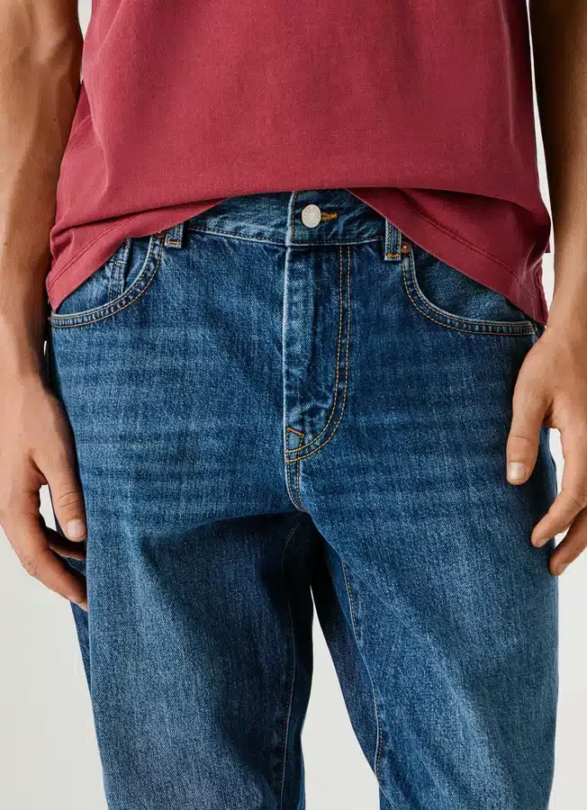Taper Fit Low-Rise Jeans – Camden Taper Fit Low-Rise Jeans – Camden