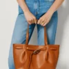 Tote-Bag in Lederoptik