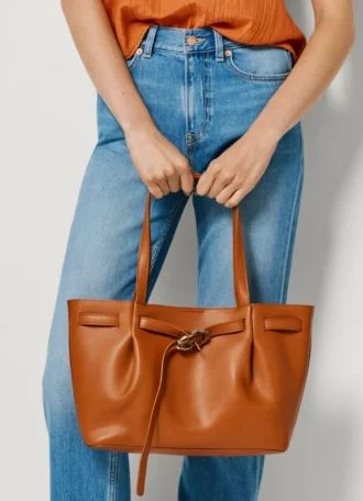 Tote-Bag in Lederoptik