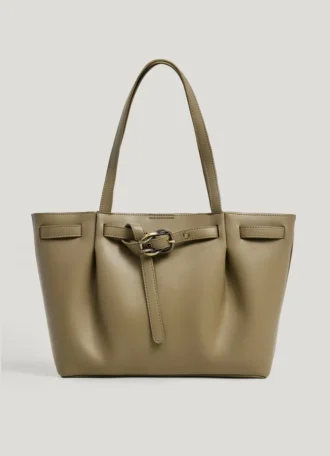 Tote-Bag in Lederoptik
